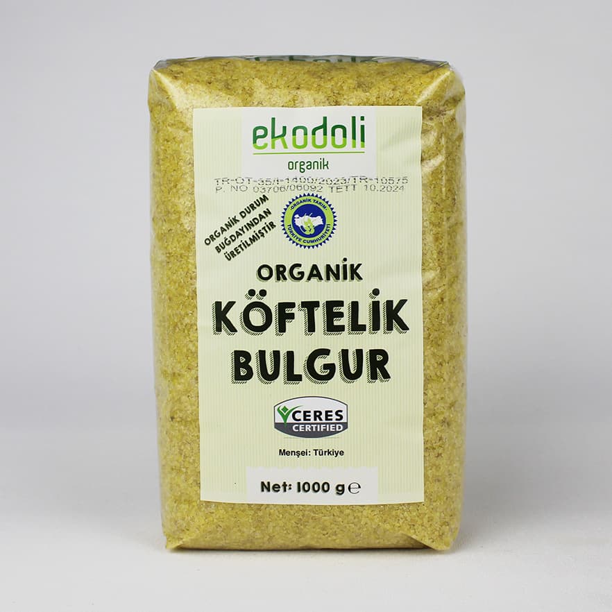 Organik Köftelik Bulgur
