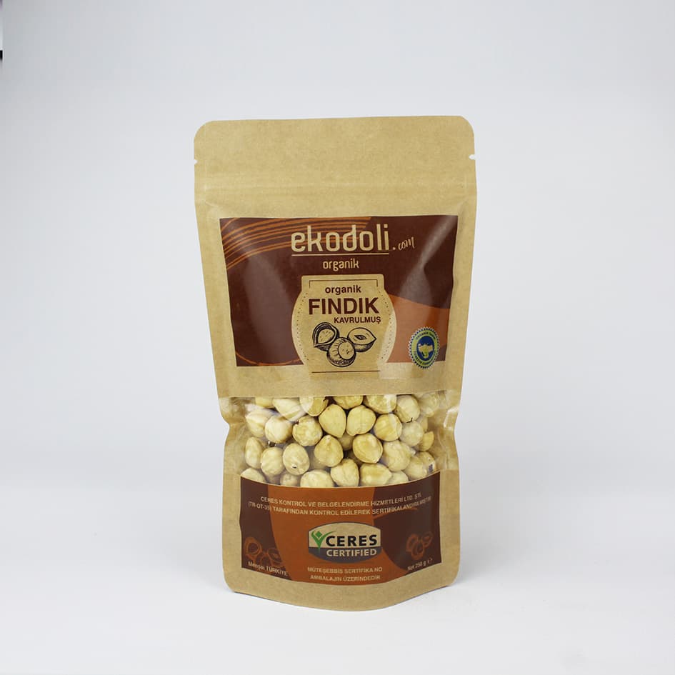 Organik Kavrulmuş Fındık