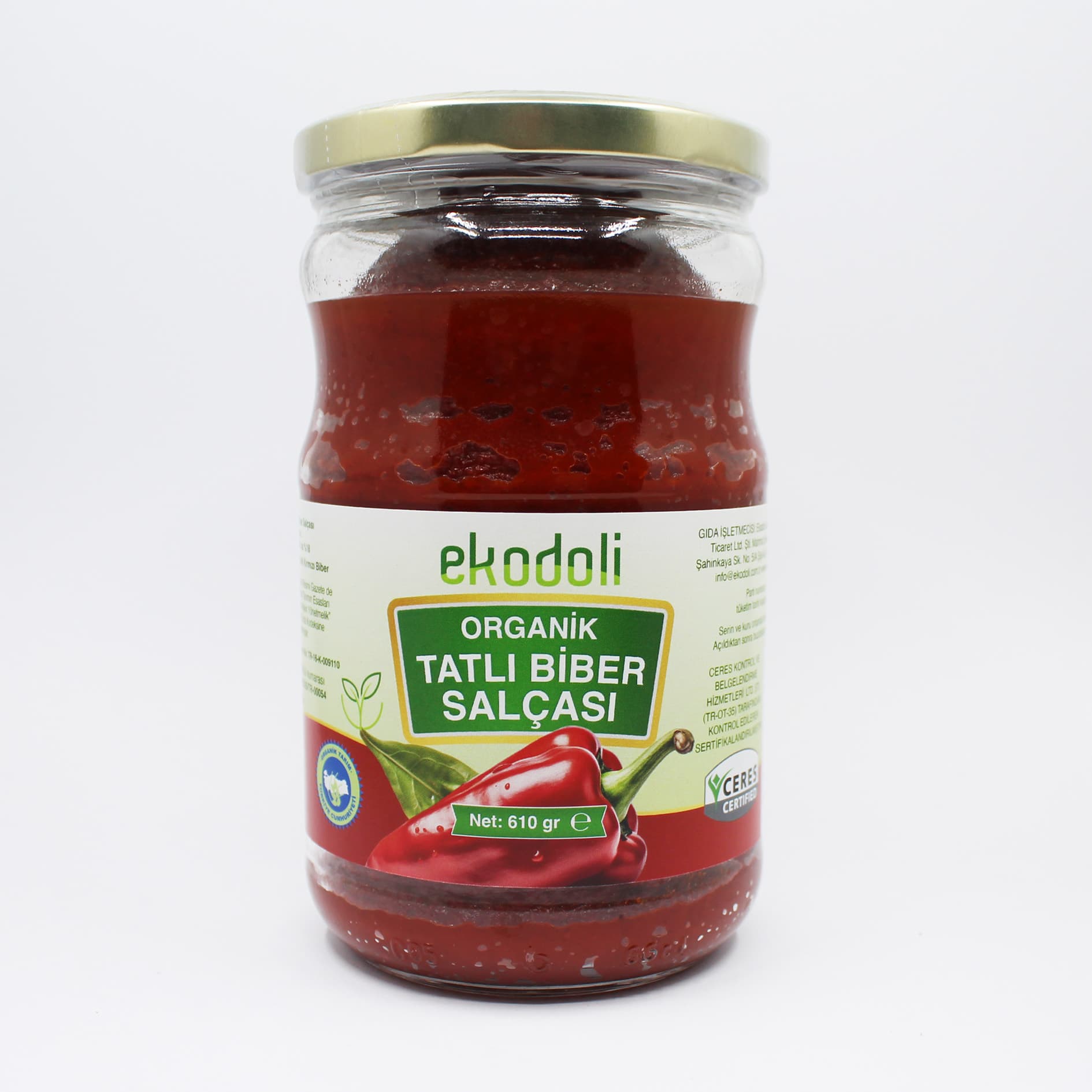 Organik Biber Salçası
