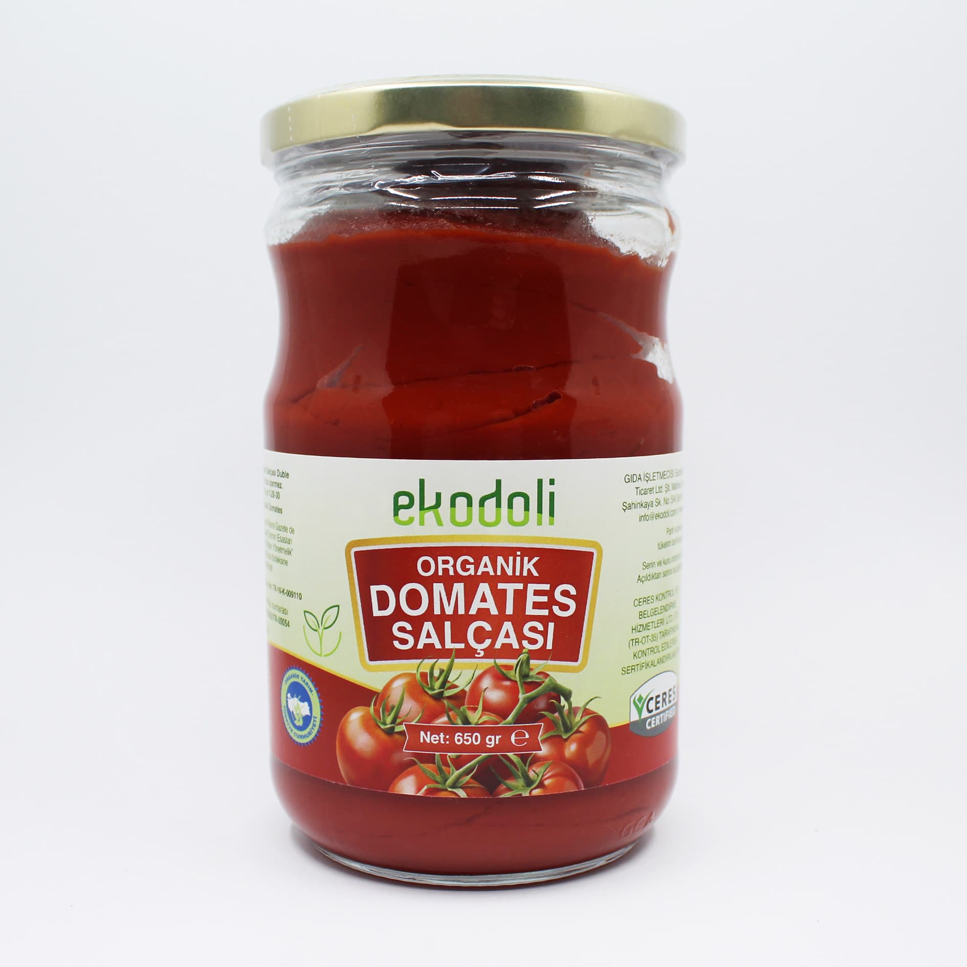 Organik Domates Salçası